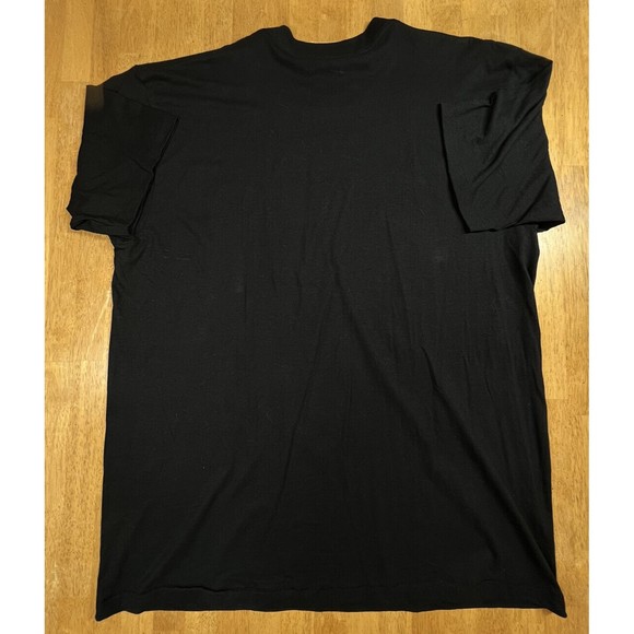 VTG Tennesse River Gold Eagle Black T-Shirt Single Stitch Made in USA 2XL NOS - Picture 2 of 6